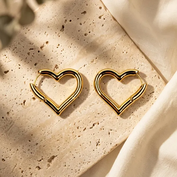 Gold_Tone_Heart_Shaped_Hoop_Earrings