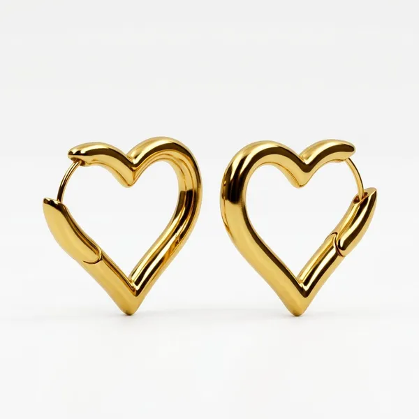 Gold_Tone_Heart_Shaped_Hoop_Earrings