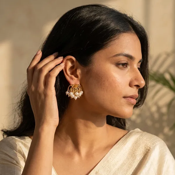 Gold_Plated_Pearl_Cascade_Drop_Earrings
