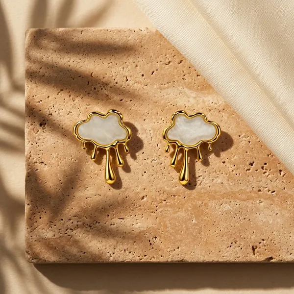 Gold_Tone_Cloud_Drop_Statement_Earrings