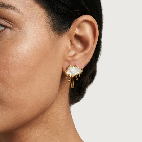 Gold_Tone_Cloud_Drop_Statement_Earrings