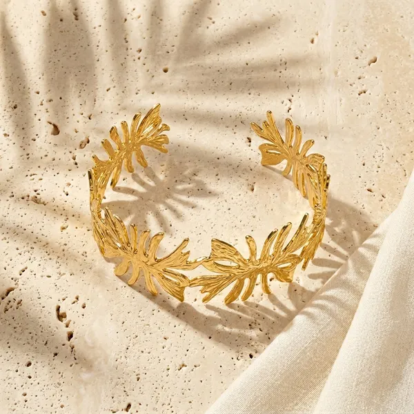 Gold_Plated_Floral_Cutwork_Statement_Cuff_Bracelet