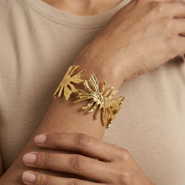 Gold_Plated_Floral_Cutwork_Statement_Cuff_Bracelet