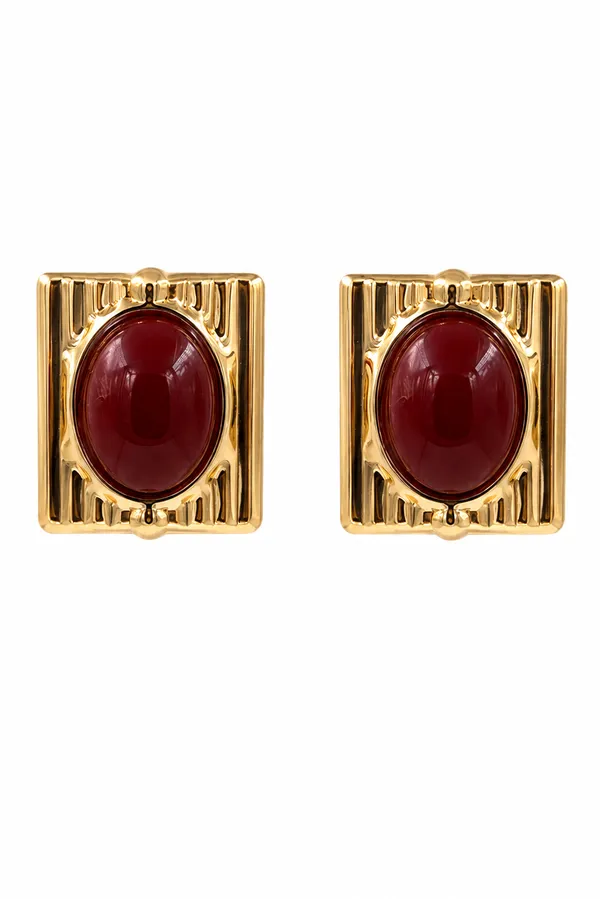 Velvet_Ruby_Statement_Studs