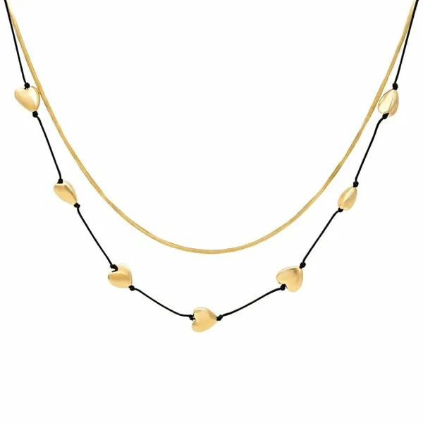Pusha_Golden_Heart_Duo_Cord_Necklace_for_Women