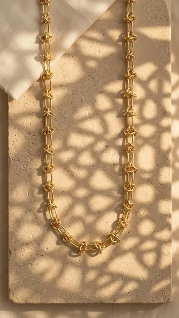 Pusha_Silver_Nova_Link_Chain_Necklace_for_Women