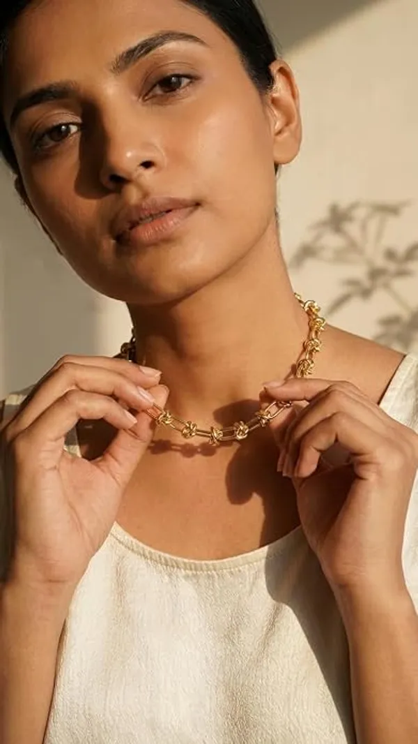 Pusha_Silver_Nova_Link_Chain_Necklace_for_Women