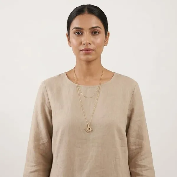 Pusha_Triad_Shine_Gold-Tone_Planet_Necklace_for_Women