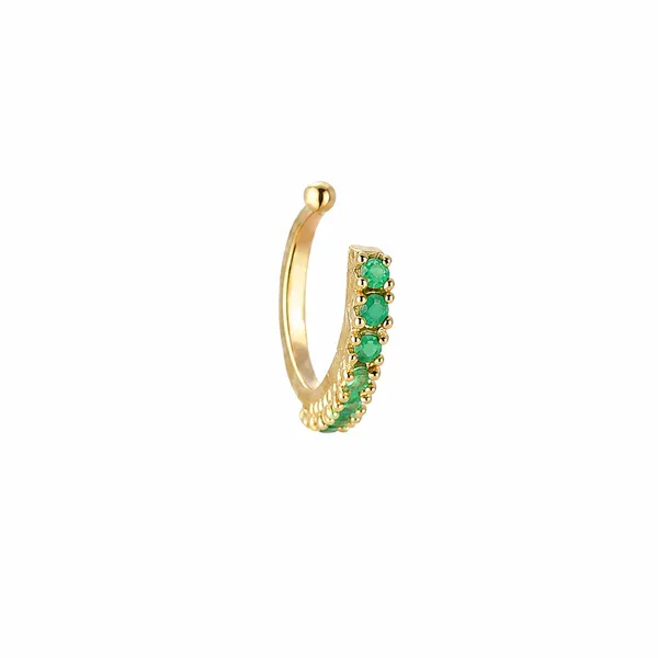Emrald_Green_Sparkle_Nose_Pin_Green