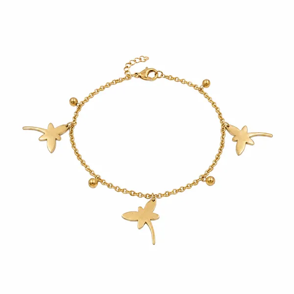 Golden_Dragonfly_Charm_Bracelet