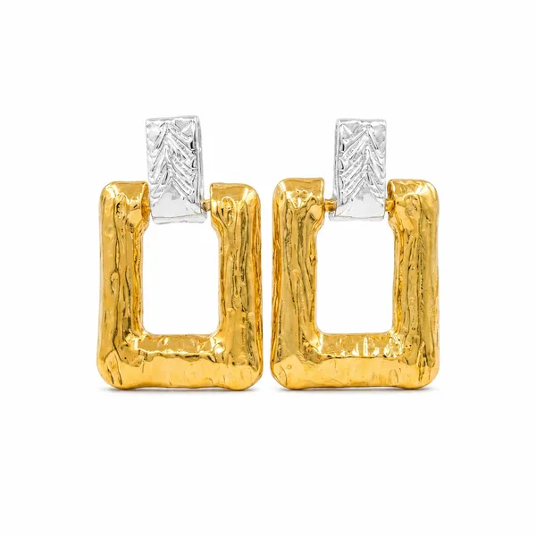 Gilded_Geo_Textured_Earrings