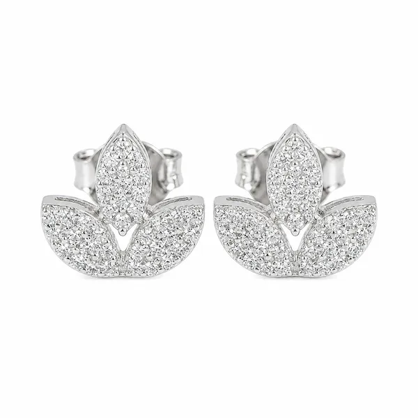 Triple_Leaf_Sparkle_Stud_Earrings