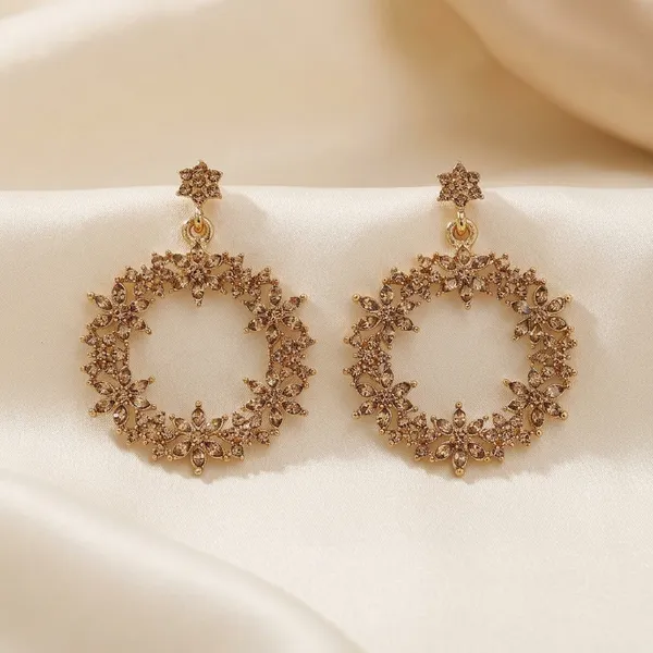 Golden_Brass_Cubic_Zirconia_Floral_Dangler_Earrings_For_Women