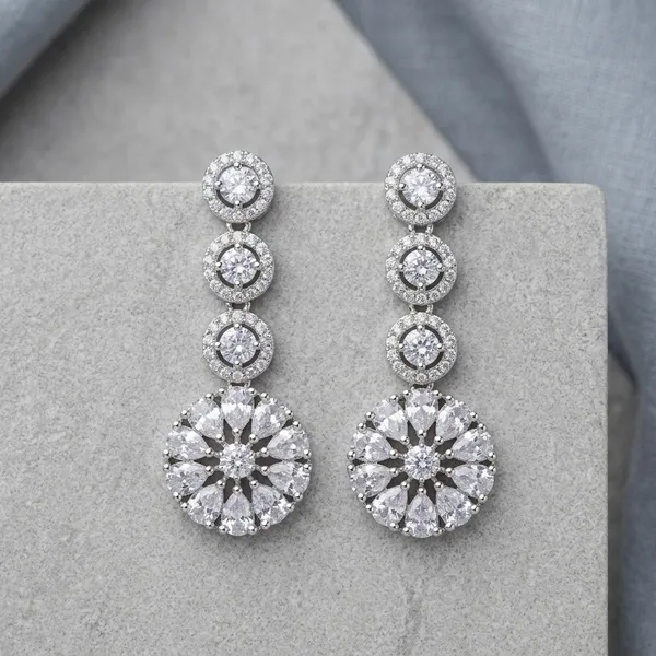 White_Copper_Alloy_American_Diamond_Dangler_Earrings_For_Women