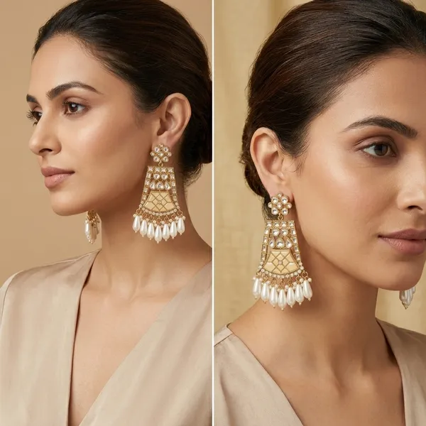Golden_&_White_Meenakari_Kundan_Chandbali_Earrings_For_Women