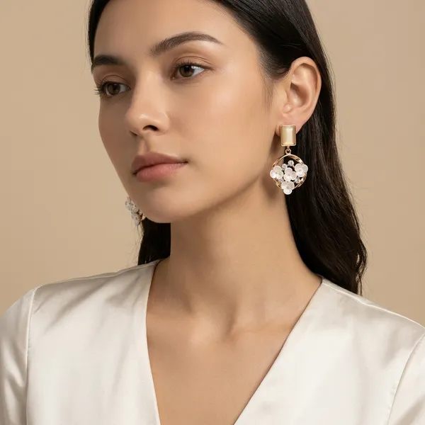 Golden_Brass_Floral_Pearl_Stud_Drop_Earrings_For_Women