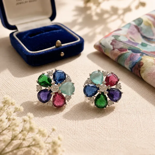 Multicolour_Stud_Earings