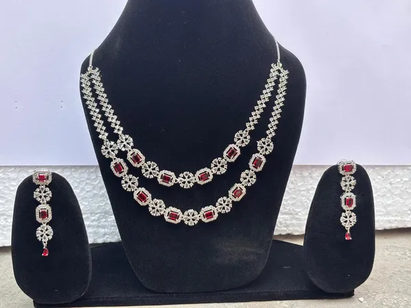 Red_&_Golden_American_Diamond_Ruby_Stone_Necklace_Set_For_Women