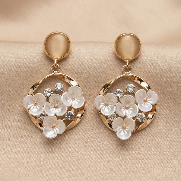 Golden_Brass_Anti-Tarnish_Floral_Mother_Of_Pearl_Drop_Earrings_For_Women