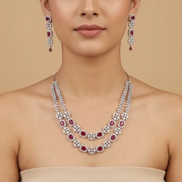 Red_&_Golden_American_Diamond_Ruby_Stone_Necklace_Set_For_Women