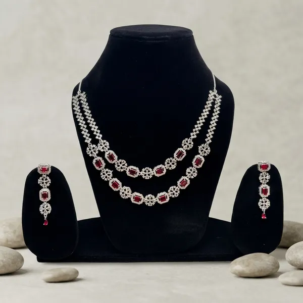 Red_&_Golden_American_Diamond_Ruby_Stone_Necklace_Set_For_Women