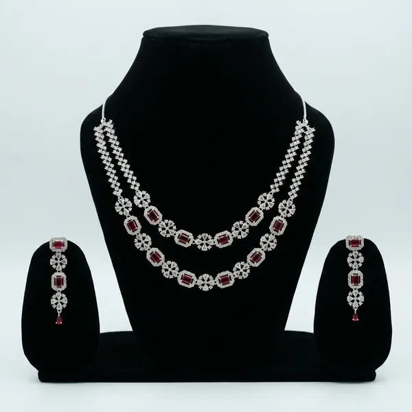 Red_&_Golden_American_Diamond_Ruby_Stone_Necklace_Set_For_Women