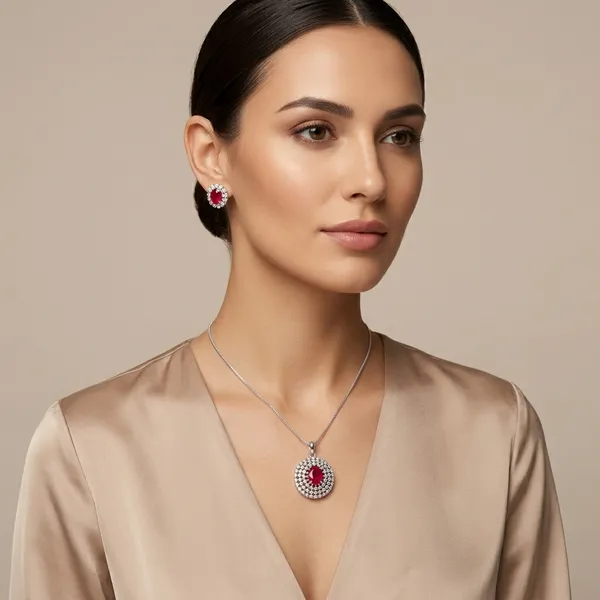 Red_&_Golden_Alloy_Steel_American_Diamond_Pendant_Necklace_Set_For_Women