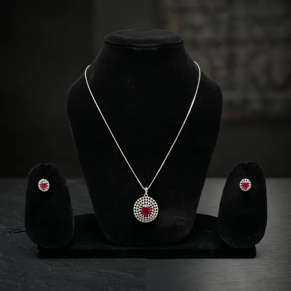 Red_&_Golden_Alloy_Steel_American_Diamond_Pendant_Necklace_Set_For_Women
