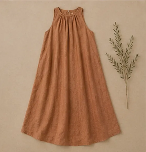 Sienna_Gathered_Neck_Dress