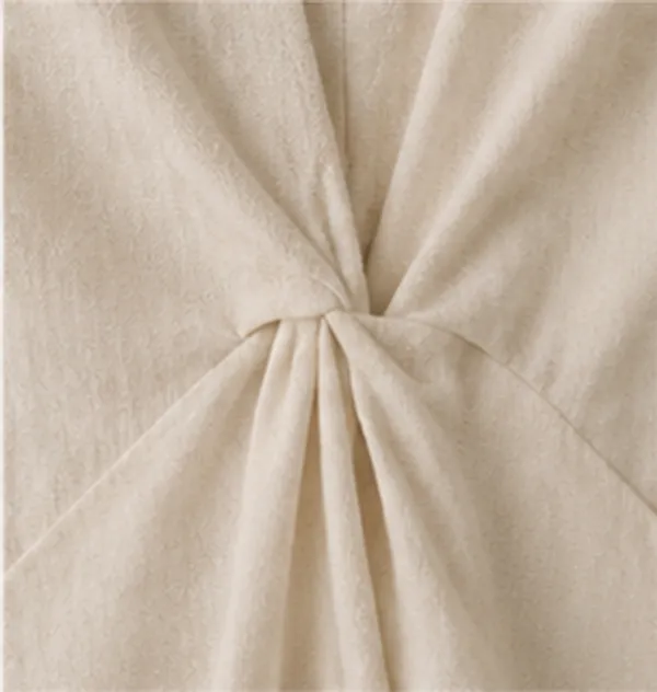 Ivory_Twist_Front_Dress