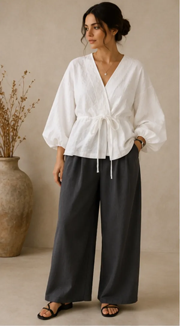 Luna_Gathered_Wrap_Blouse