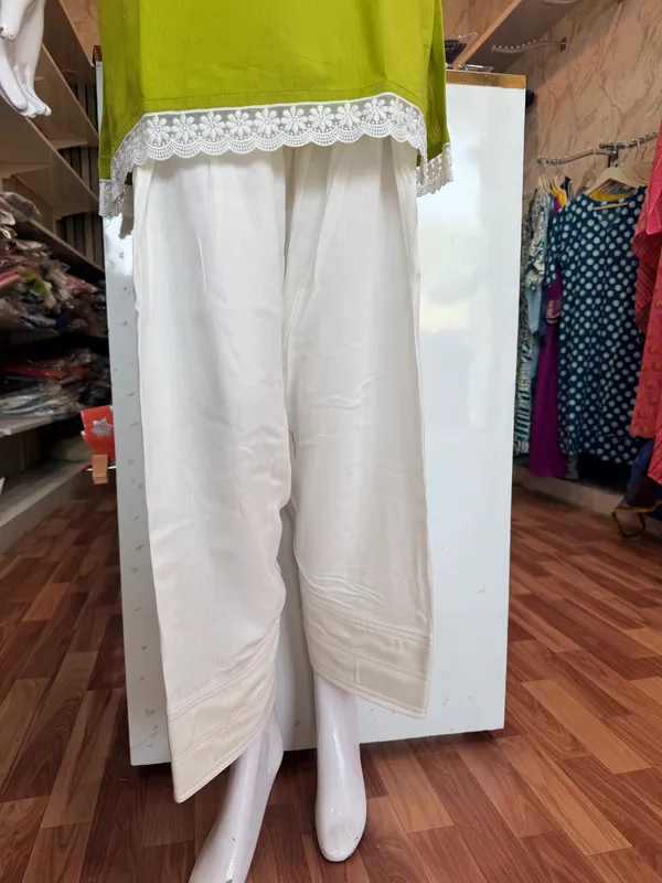 Mint_Green_Elegant_Design_Farsi_Salwar_Short_Kurti_For_Women