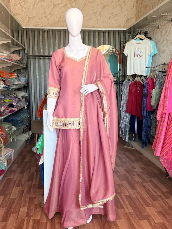 Mauve_Elegant_Design_Sharara_Set_3_Pc_Set_For_Women