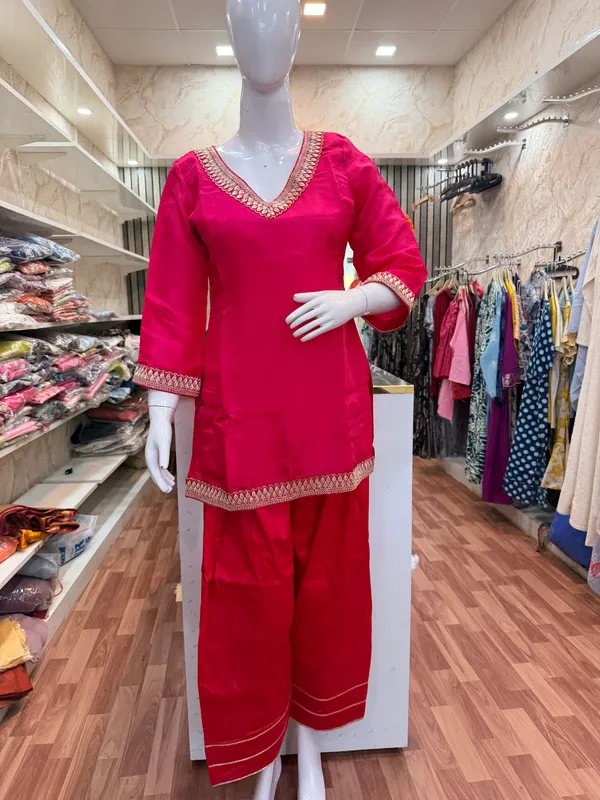 Pink_Elegant_Design_Farsi_Salwar_Kurti_For_Women