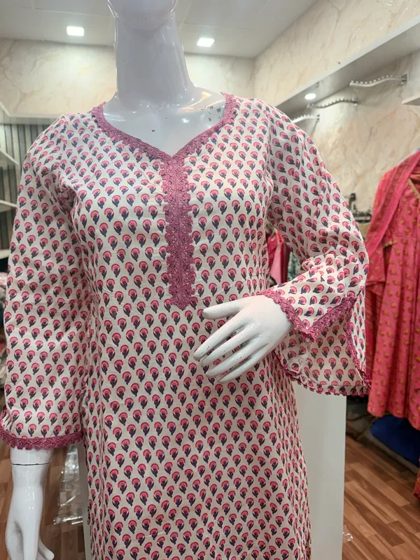 Multicolor_Elegant_Design_Farsi_Palazzo_Short_Kurti_2_Pcs_Set_For_Women