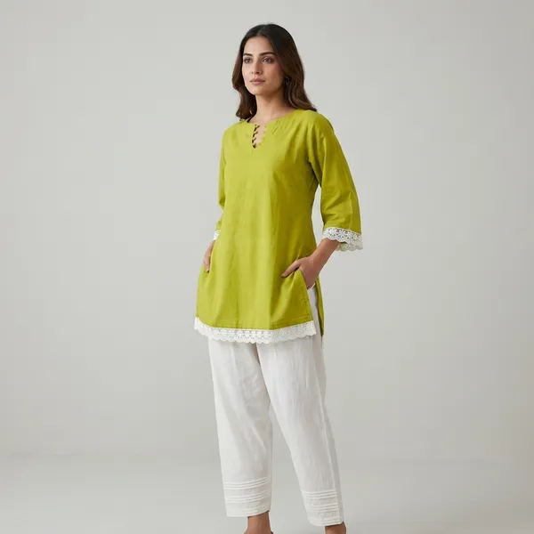 Mint_Green_Elegant_Design_Farsi_Salwar_Short_Kurti_For_Women