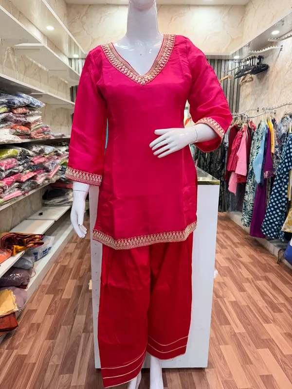 Pink_Elegant_Design_Farsi_Salwar_Kurti_For_Women