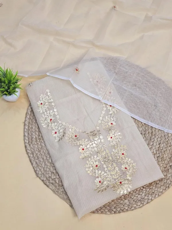 Beige_Kota_Cotton_Embroidered_Suit_Set_With_Dupatta_For_Womens