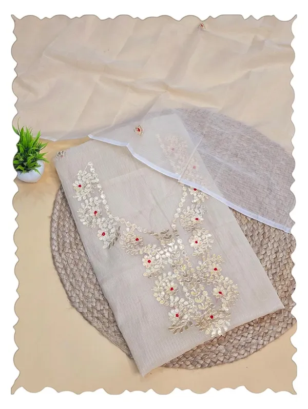 Beige_Kota_Cotton_Embroidered_Suit_Set_With_Dupatta_For_Womens