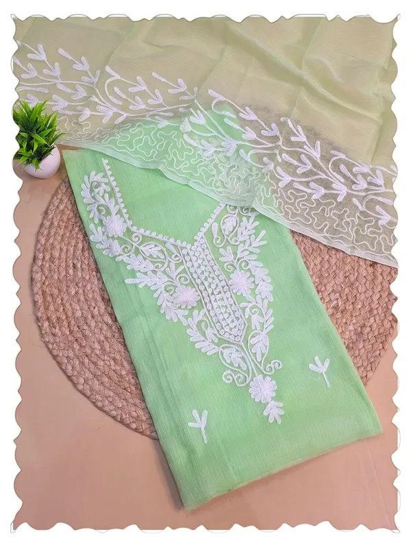 Light_Green_Kota_Cotton_Suit_Unstiched_Dress_Material_For_Womens