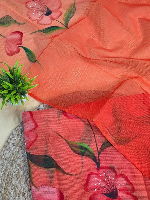 Peach_Kota_Cotton_Dress_Material_For_Womens