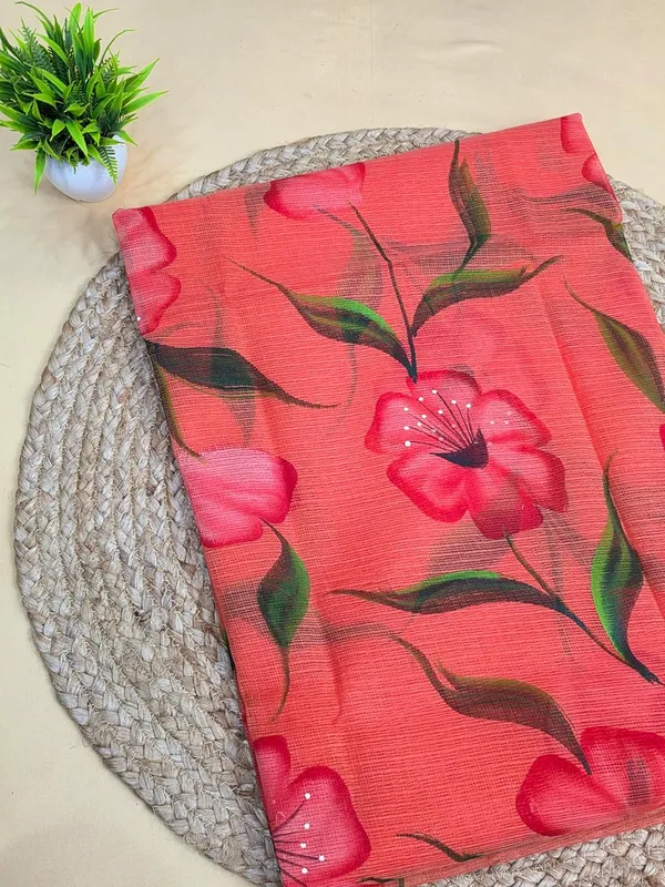 Peach_Kota_Cotton_Dress_Material_For_Womens