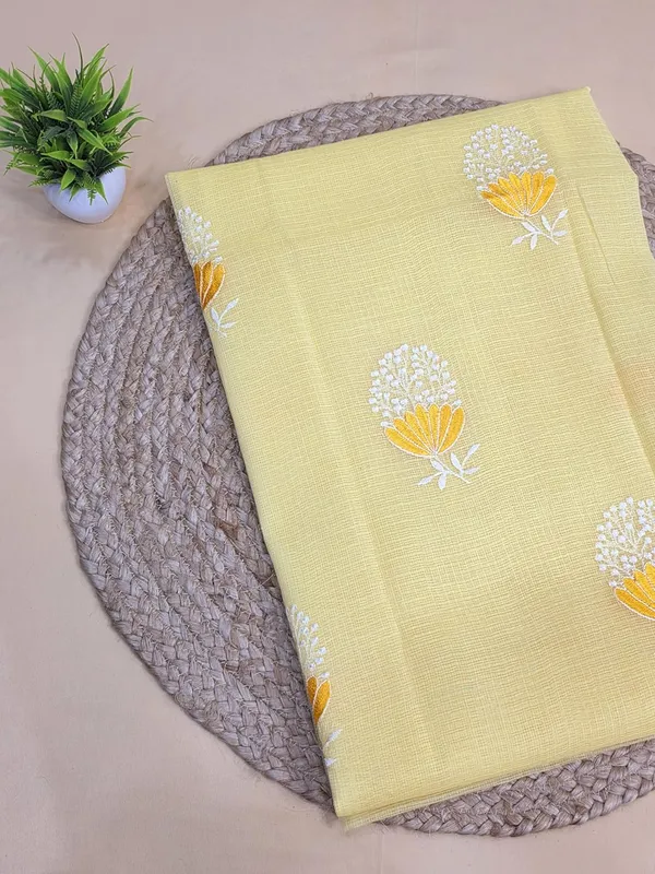 Lemon_Yellow_Kota_Cotton_Dress_Material_For_Womens