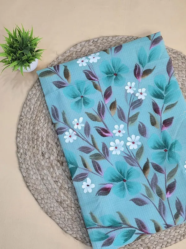 Sea_Green_Kota_Cotton_Dress_Material_For_Womens