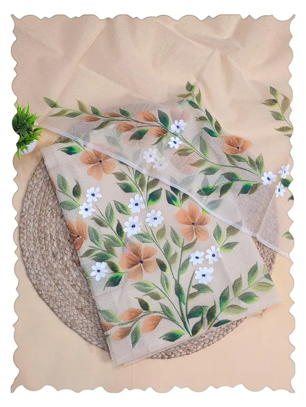Beige_Kota_Cotton_Dress_Material_For_Womens