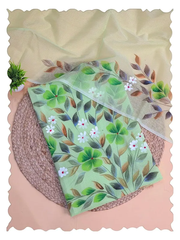 Luxe_Green_Kota_Cotton_Dress_Material_For_Womens