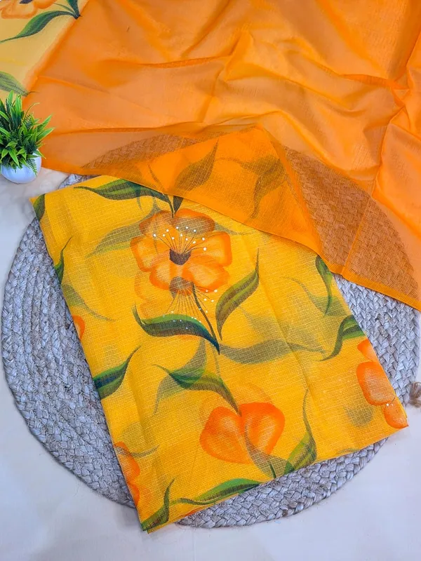 Mustard_Kota_Cotton_Suit_Unstiched_Dress_Material_For_Womens