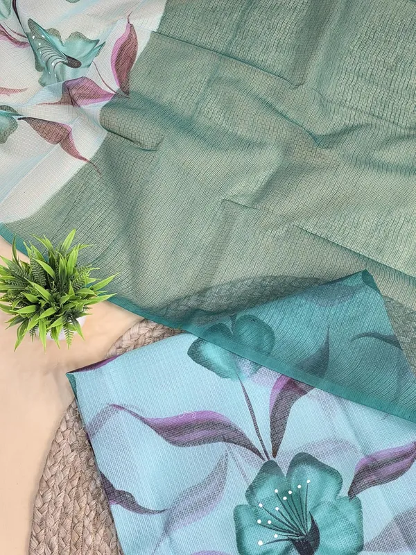 Sea_Green_Kota_Cotton_Suit_Unstiched_Dress_Material_For_Womens