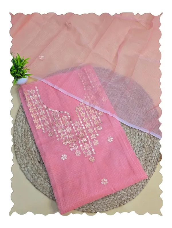 Peach_Kota_Cotton_Suit_Unstiched_Dress_Material_For_Womens
