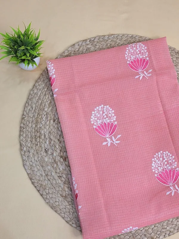 Peach_Kota_Cotton_Suit_Unstiched_Dress_Material_For_Womens